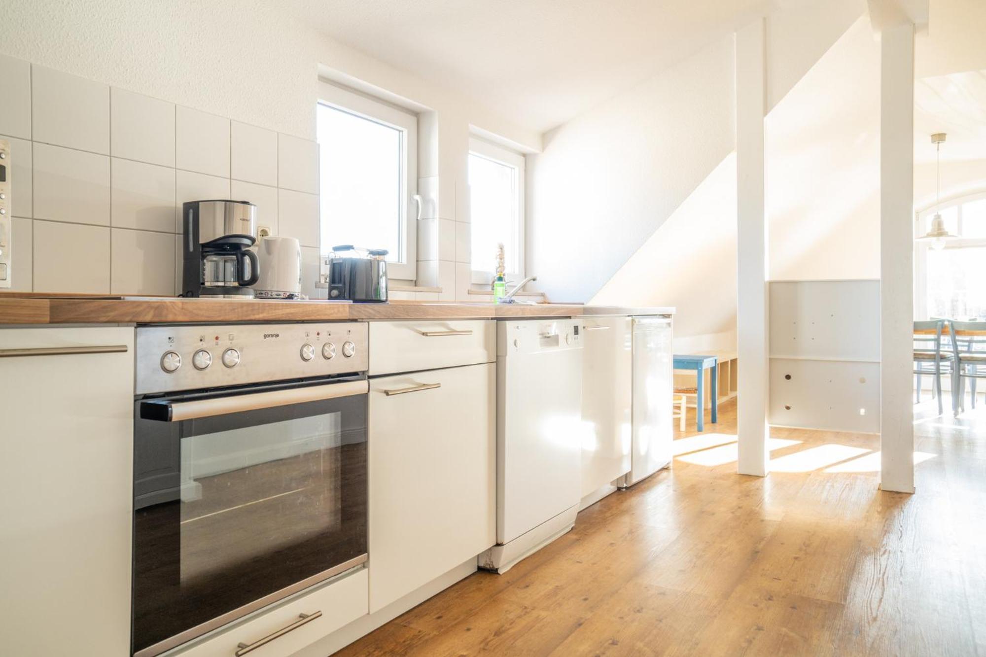 Haus Alte Baeckerei - Boddenblick Apartment Born Bagian luar foto